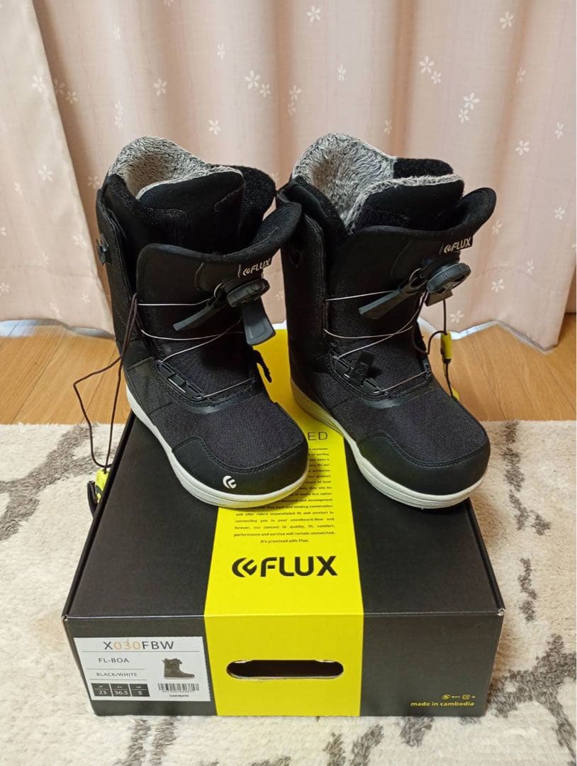 ちよよこ　FLUX FL-BOA スノーボードブーツ 23.0cm