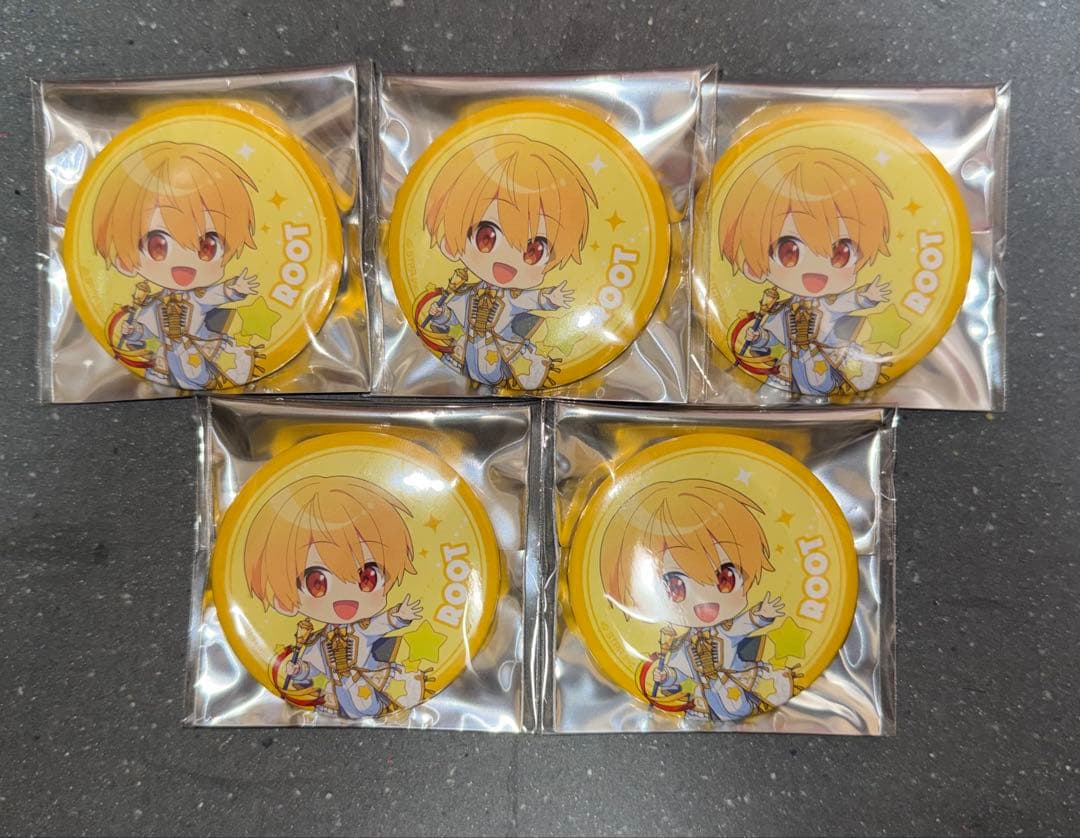 Raruu 様取り置きるぅとくん 缶バッジ5個セット
