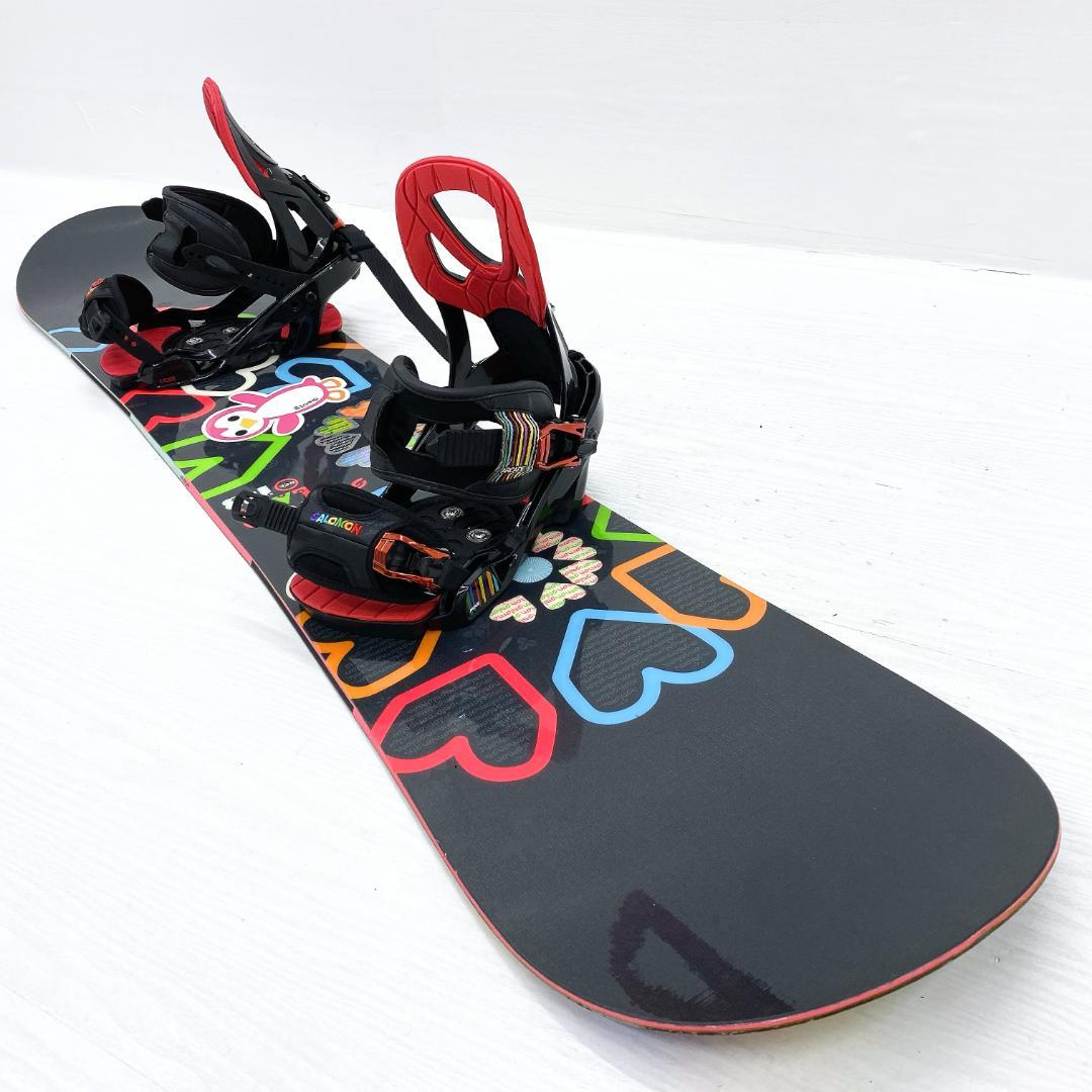 SALOMON LARK ラーク レディース スノーボード セット 143cm