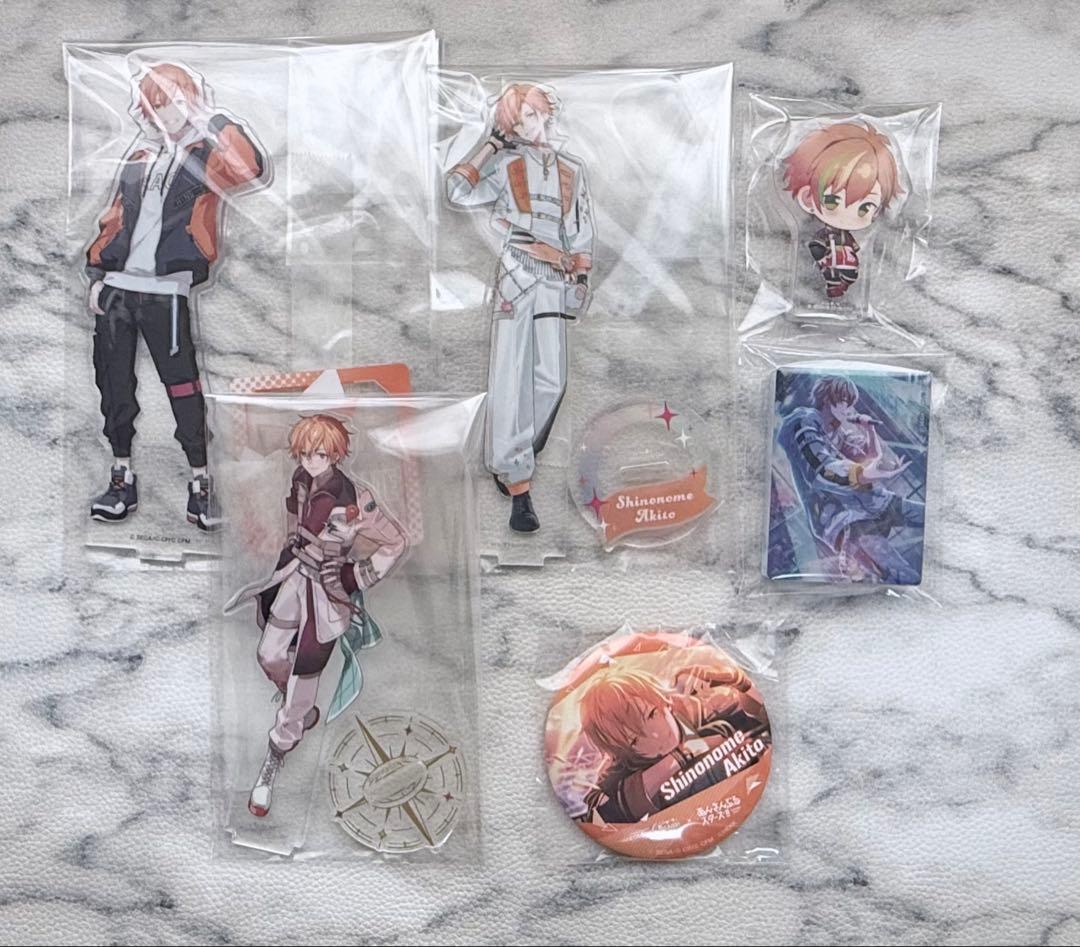 東雲彰人 アクスタ チェキ 缶バッジ