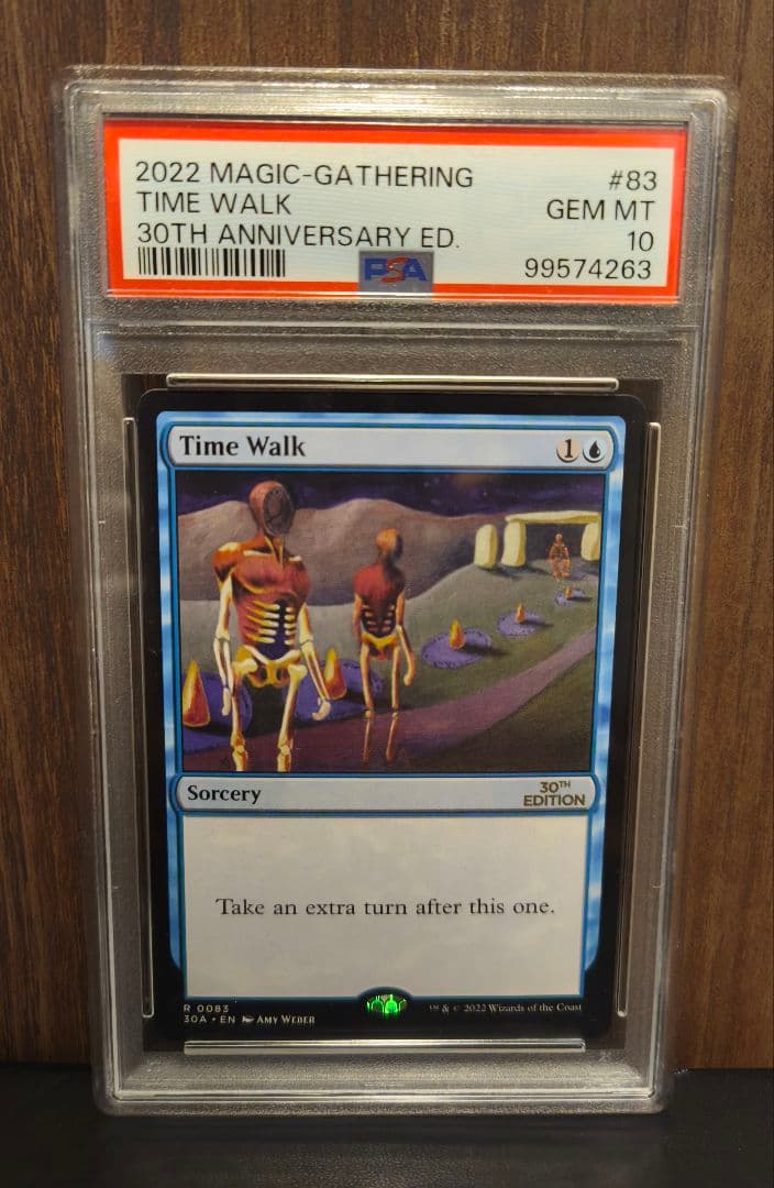 MTG Time Walk psa10 30th 　P9