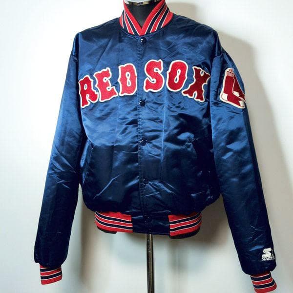 USA製 レッドソックス スターター スタジャン L ヴィンテージ 90s