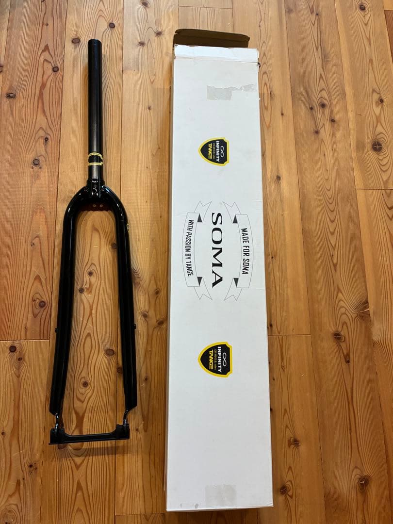 soma26インチクロモリmtbフォーク　ディスクブレーキQR