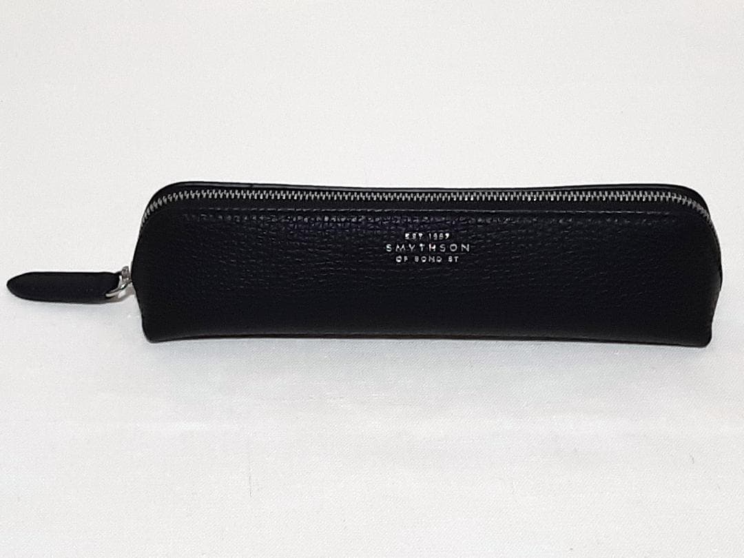 SMYTHSON ペンシルケース LUDLOW ブラック ペンケース 筆箱