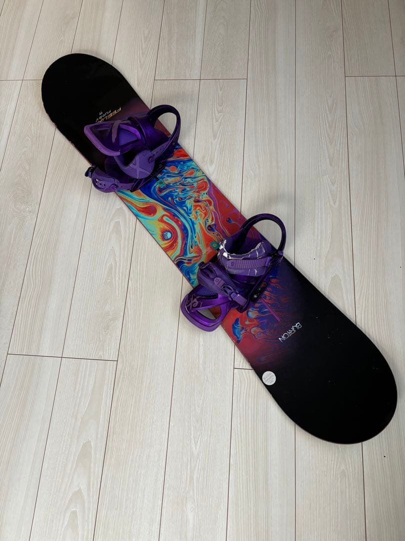 【 BURTON 】FEELGOOD144／バインディングLeXA Mセット