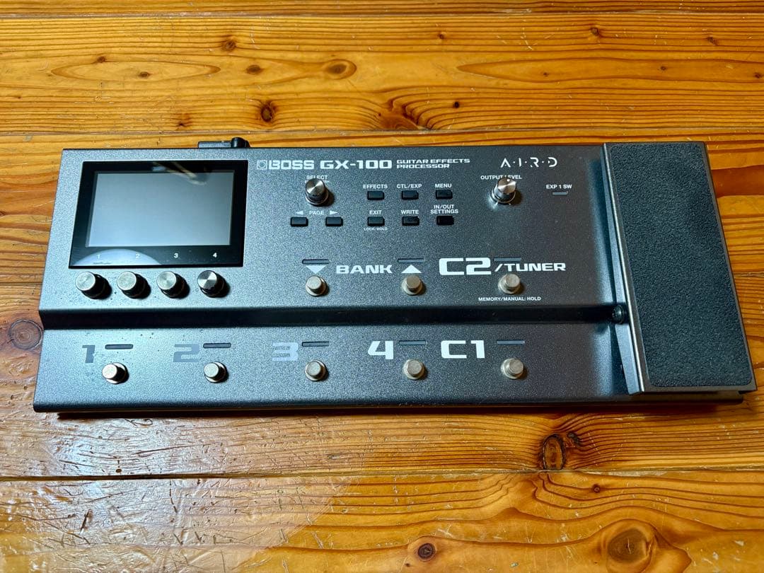 BOSS GX-100マルチエフェクター、Bluetooth アダプター&箱付き