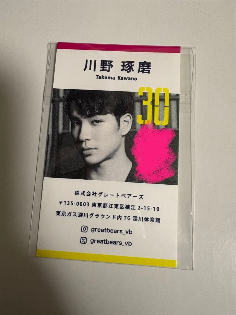 グレートベアーズ 川野琢磨