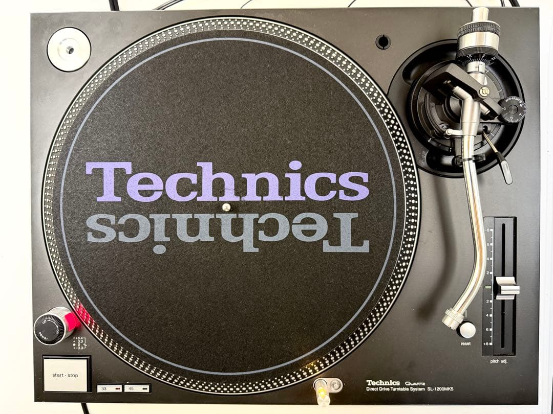 送料込み 美品 SL-1200MK5 ブラック テクニクス ターンテーブル①