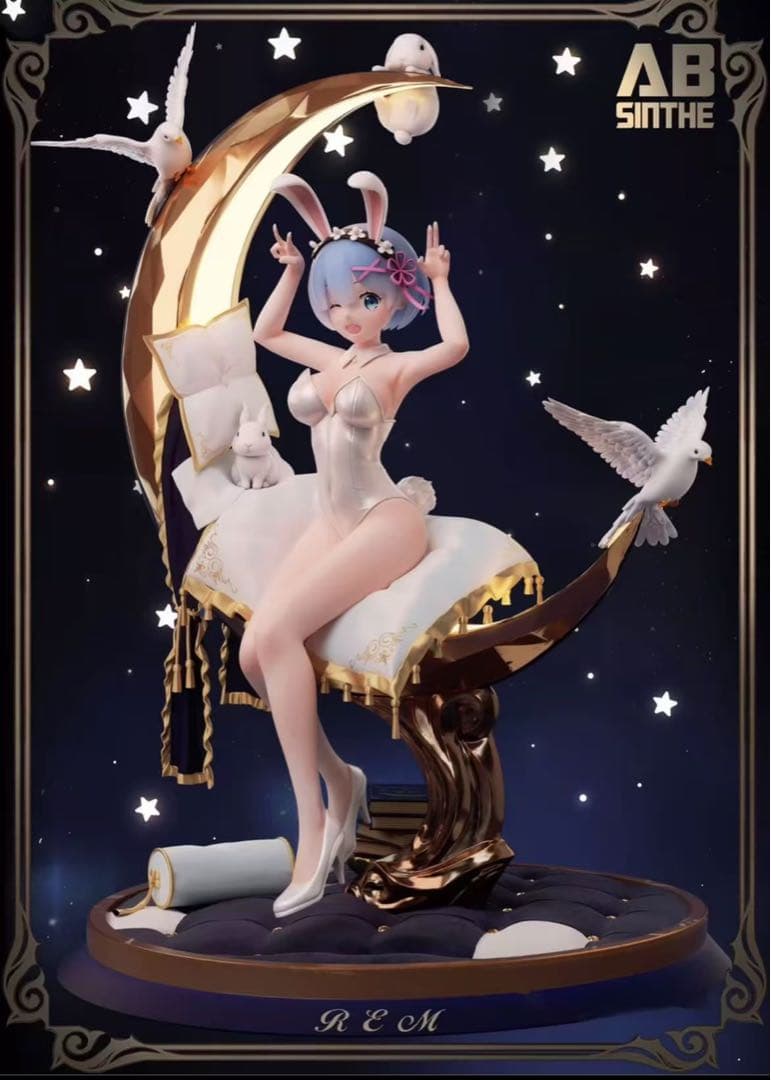 Re:ゼロから始める異世界生活 レム ガレージキット ガレキ スタチュー ⑩