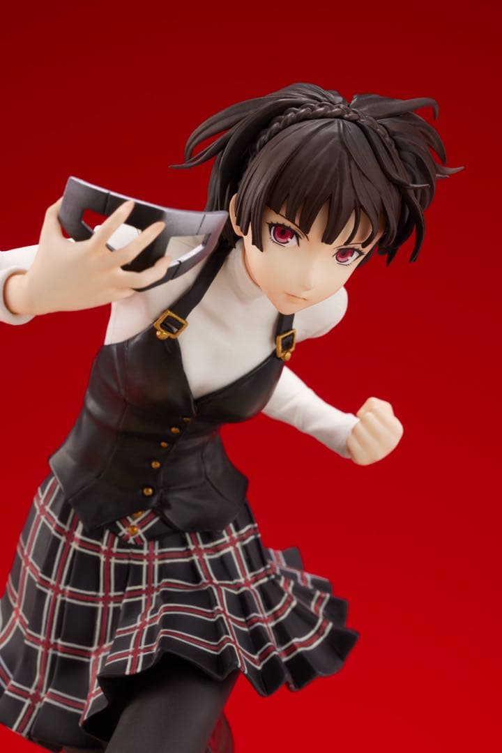 【新品】ペルソナ5 新島真 制服Ver. 1/7スケールフィギュアAMAKUNI
