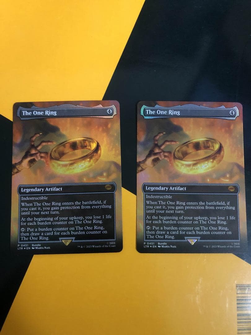 mtg 一つの指輪foil1枚