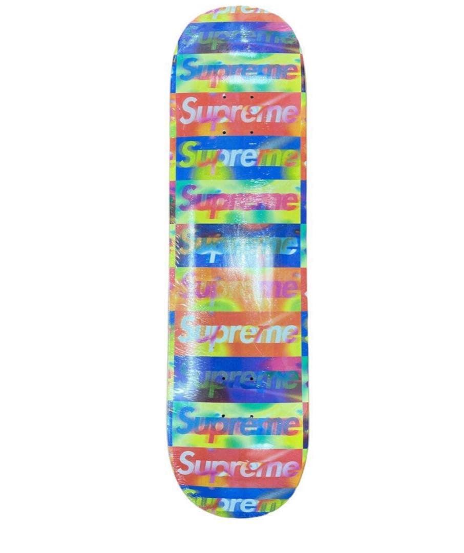 Supreme カラフルロゴ スケートボードデッキ