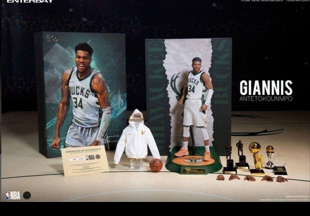 新品　1/6　ヤニス・アデトクンボ　アクションフィギュア　エンターベイ　NBA