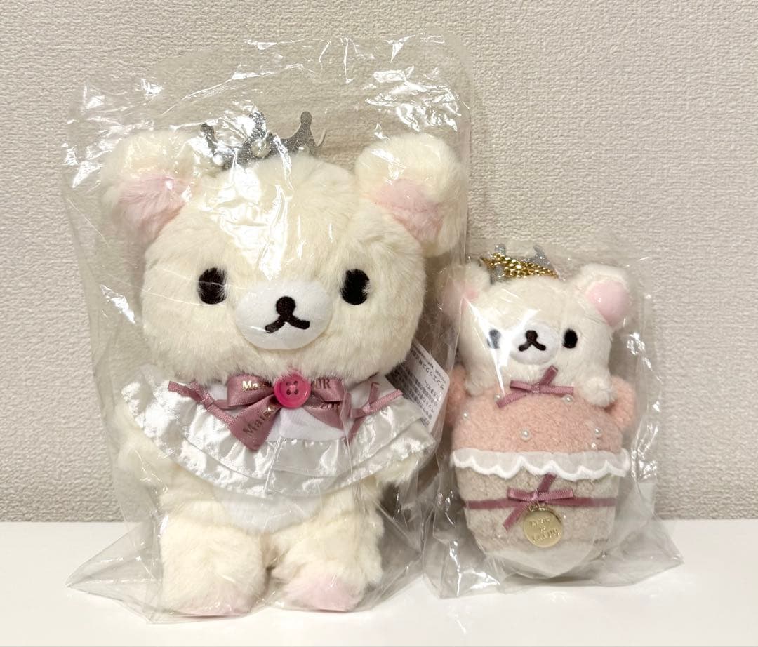 【新品タグ付き】コリラックマ　メゾンドフルール　ぬいぐるみ＆バッグチャーム