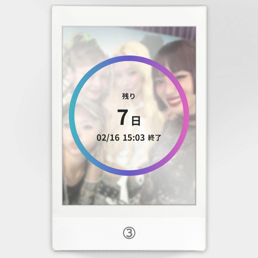 チェキ　XG　instax　Favsquad　6枚+お試しプリント1枚