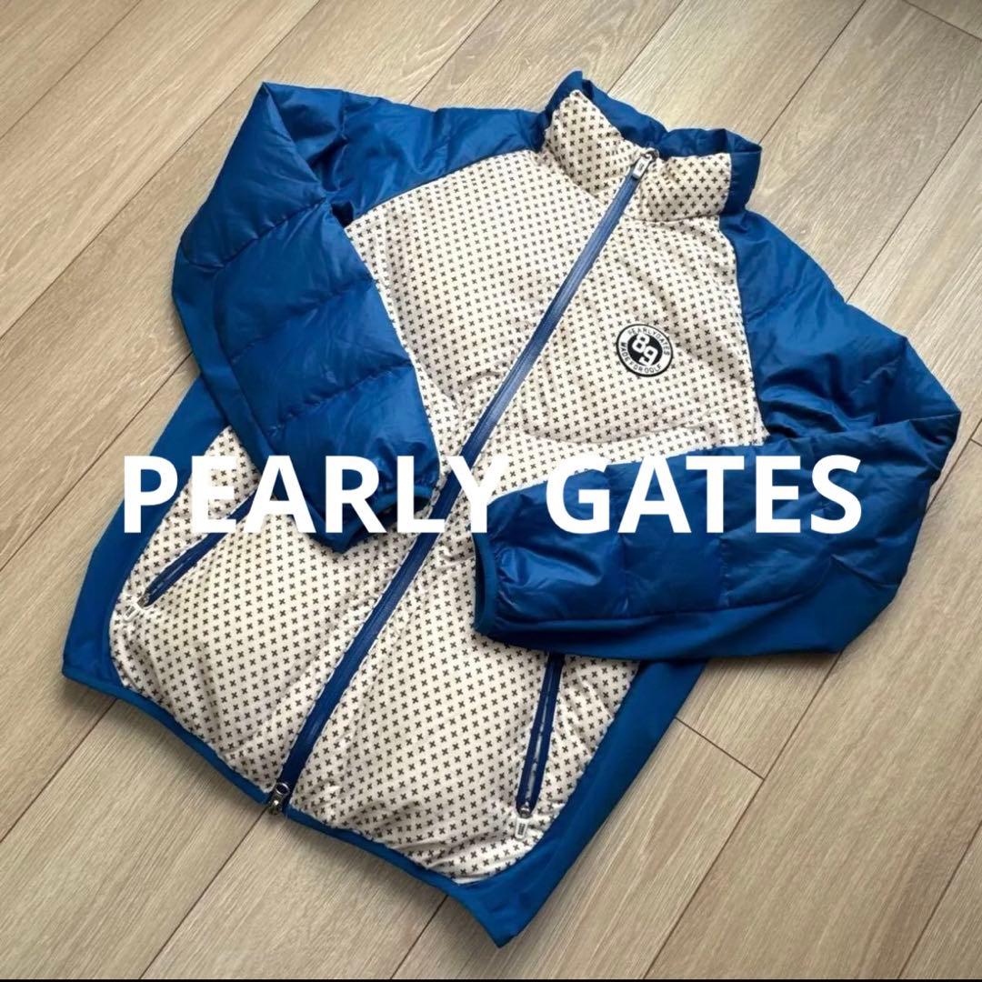 PEARLY GATESパーリーゲイツ ライトダウンジャケット 超軽量ブルゾン