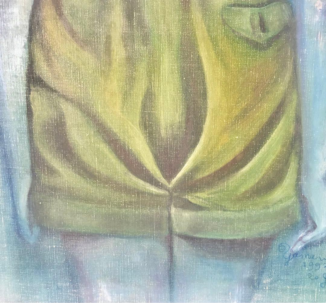 1992年 山田勇男 絵画作品 【うす青いろの羽根が生えるよ】ヤマヴィカ