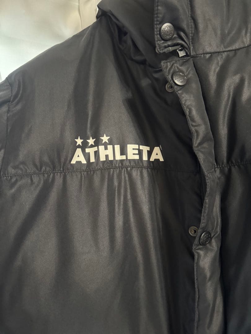 ATHLETA ベンチコート 中綿付き