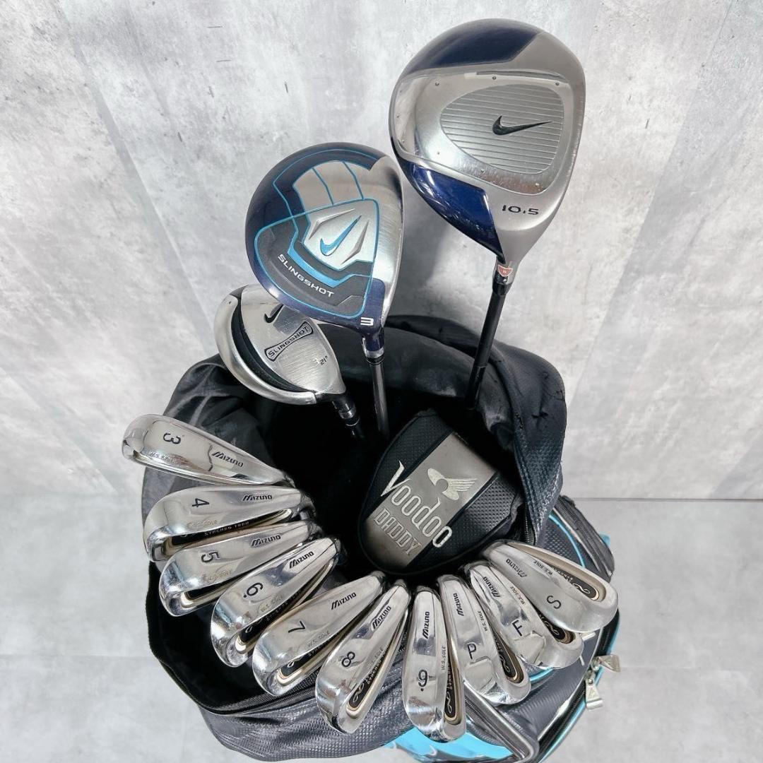 X091 mizuno NIKE メンズ ゴルフ クラブ フルセット 15点
