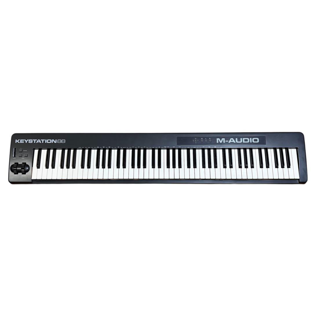 keystation 88 m audio midi 鍵盤