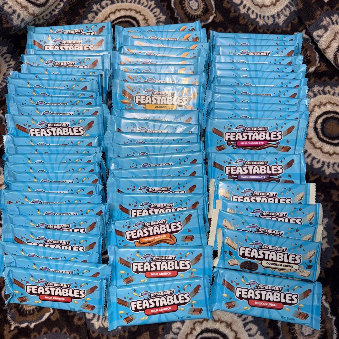 Mr beast FEASTABLES 61個セット