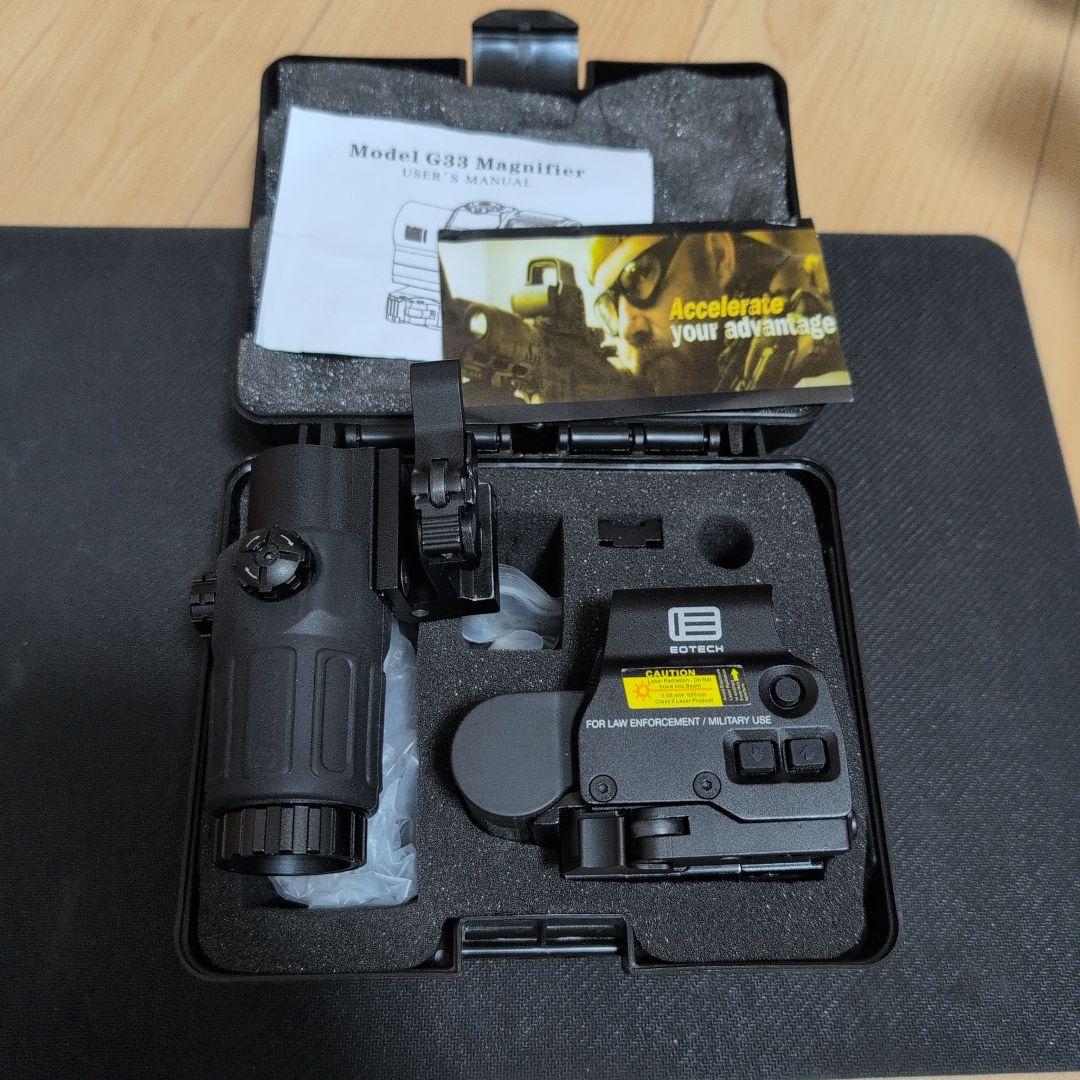 EOTech EXPS3 & G33 Magnifire ホロサイト レプリカ