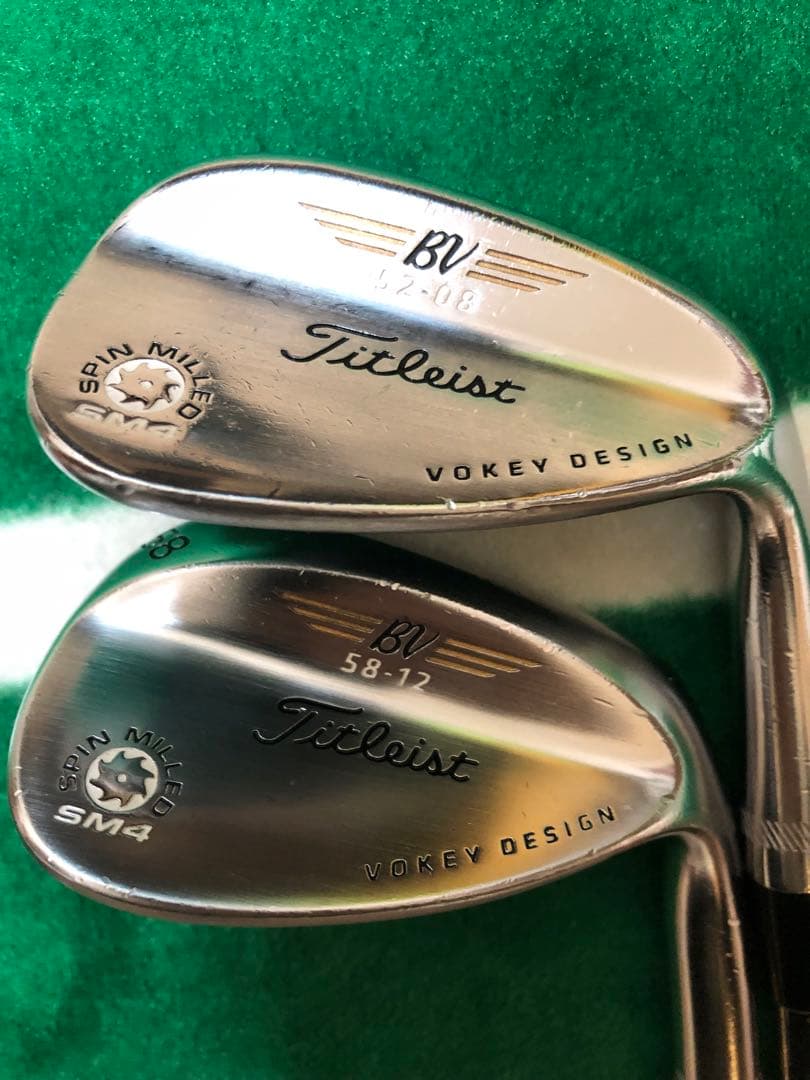 【2本セット】ボーケイSM4ウェッジ　52度と58度