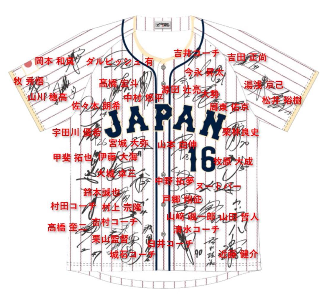 じ*ち様 非売品　2023 WBC MVP 大谷翔平　日本代表サインプリントユニ