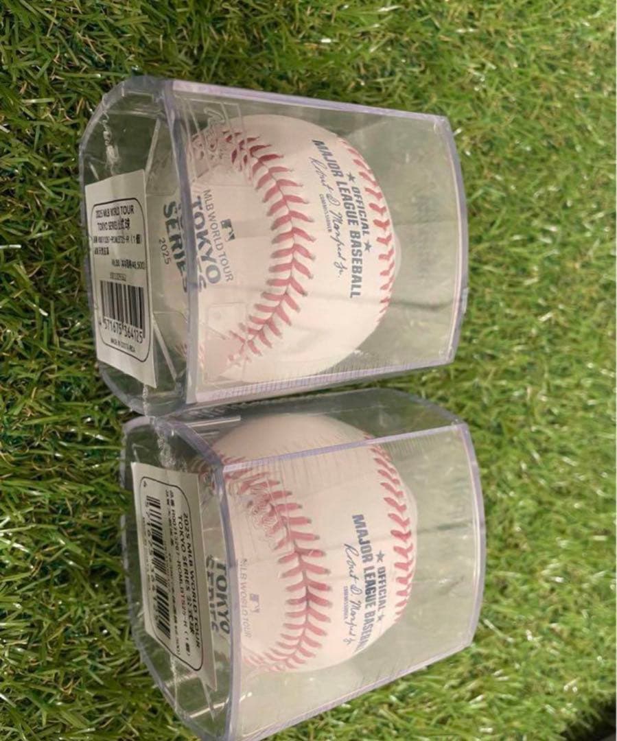 新品　2025 MLB TOKYO SERIES 公式球 キューブ入り　2個