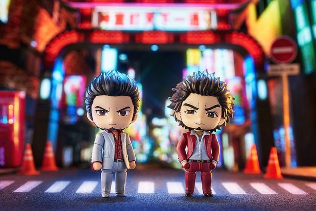 [新品未開封](特典付き) ねんどろいど　桐生一馬&春日一番