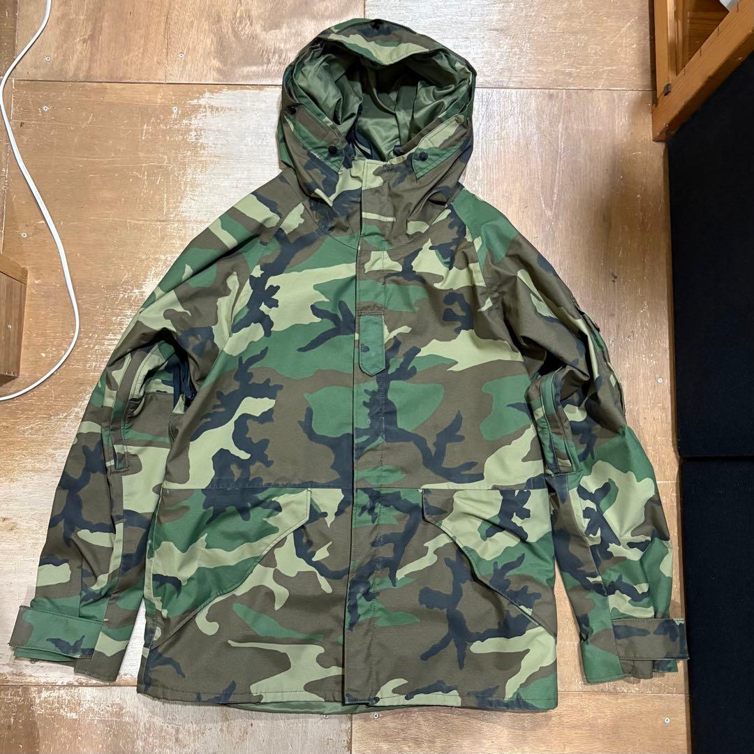 vintage92年USArmy緑カモゴアテックスパーカM/R