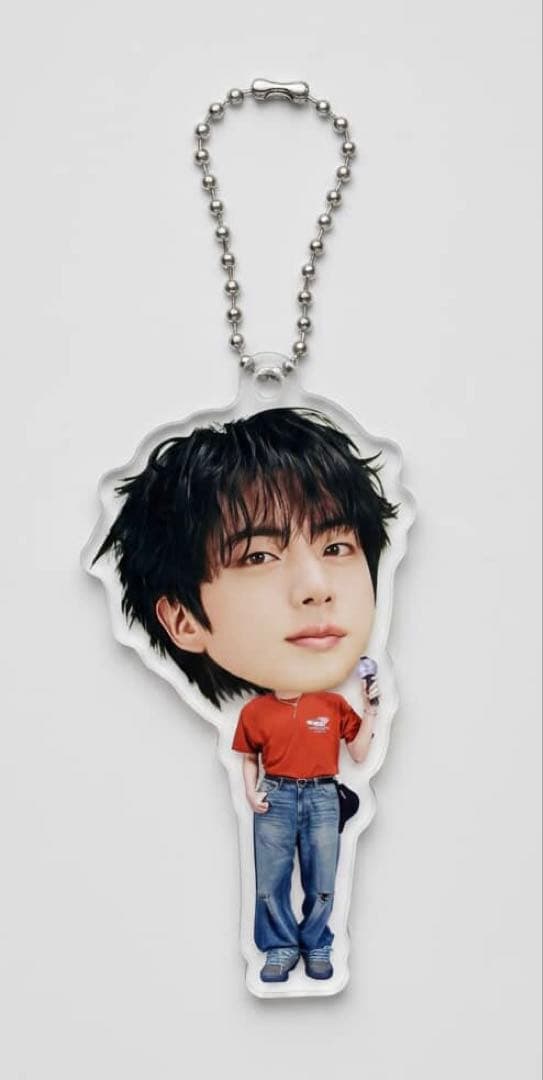 BTS Jin ソクジン ジン 2等身キーホルダー 6cm