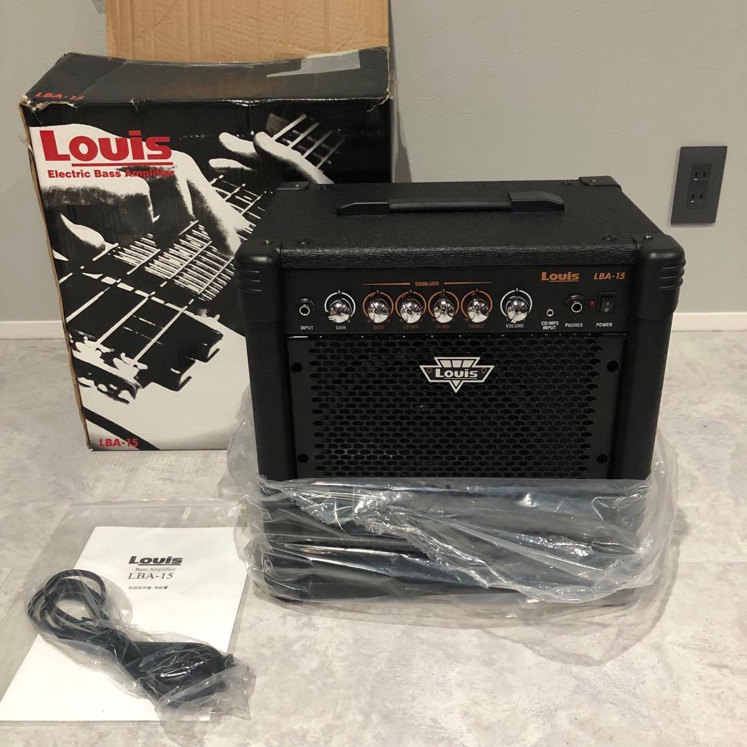 開封未使用品　Louis LBA-15 ベース用アンプ