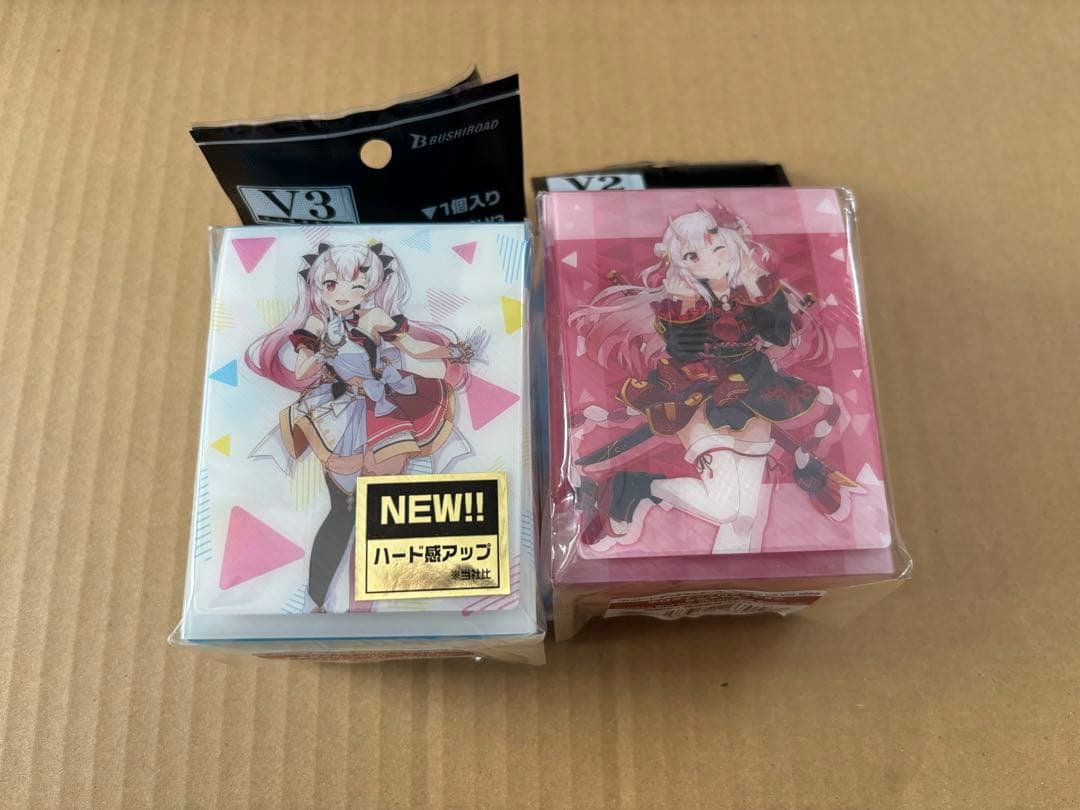 ホロライブ　百鬼あやめ　デッキケース　デッキホルダー