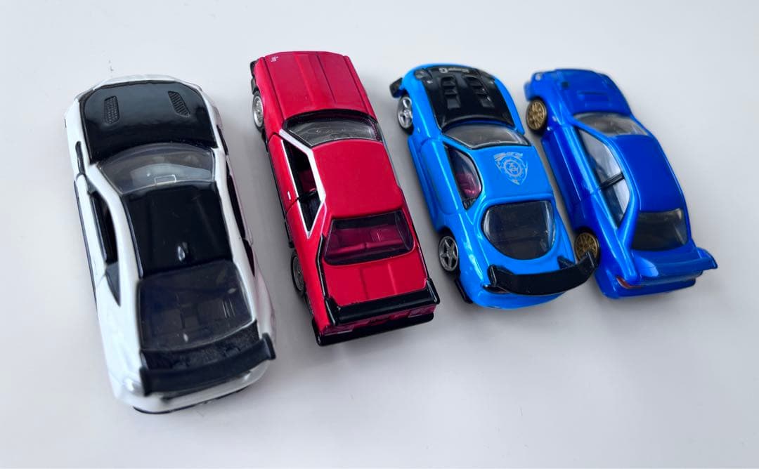 TOMICA トミカ 86 RX-7 インプレッサ スポーツカー 4台