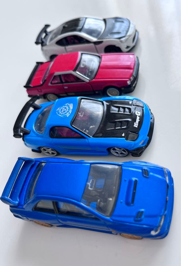 TOMICA トミカ 86 RX-7 インプレッサ スポーツカー 4台