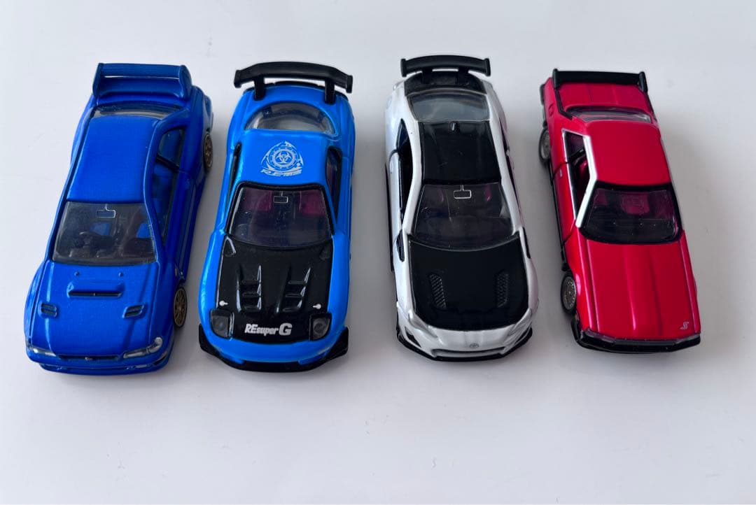 TOMICA トミカ 86 RX-7 インプレッサ スポーツカー 4台