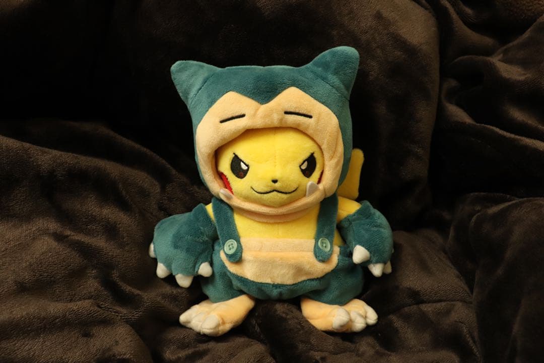 ポケモン カビゴンマニアなピカチュウ ぬいぐるみ かいじゅうマニア ピカチュウ