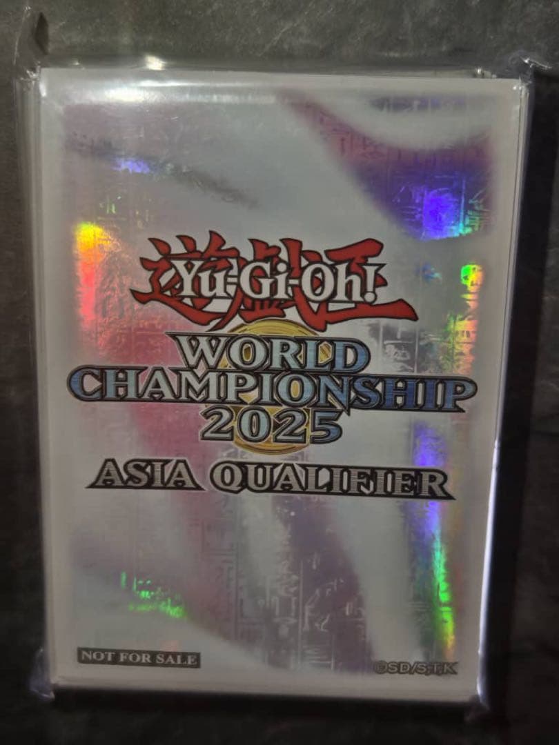 遊戯王 アジア WCQ 2025 白 スリーブ pal