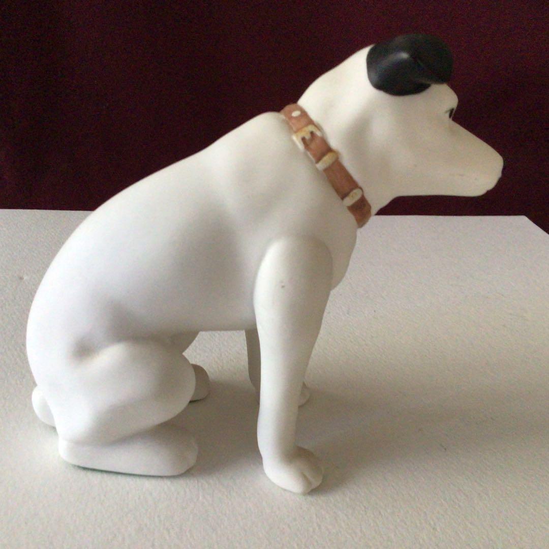 ふ*︎様 美品！　ニッパー犬と蓄音機の３点セット陶器製