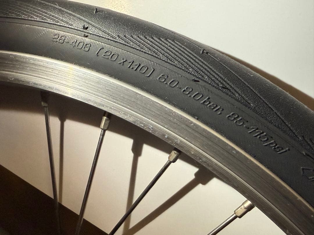 【美品★廃盤品】bianch minivelo7：ミニベロ7 49 チェレステ