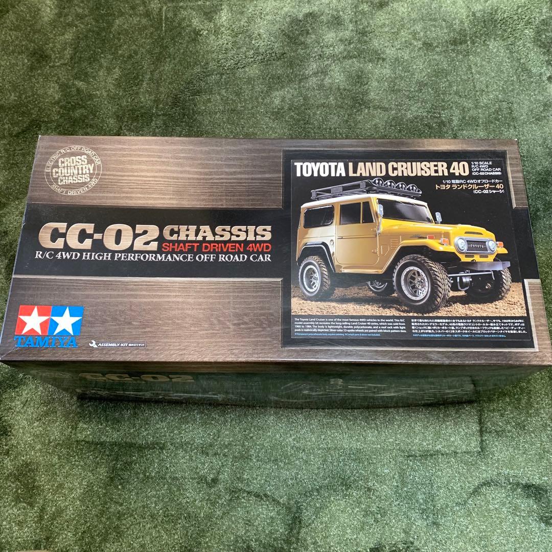 【新品】タミヤ CC-02 TOYOTA LAND CRUISER 40