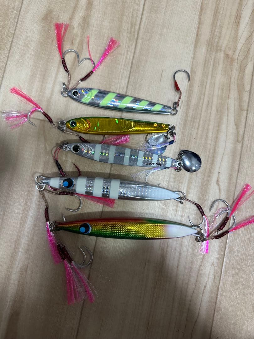 tgベイト120g ジグパラtg120g ウロコジグ150g