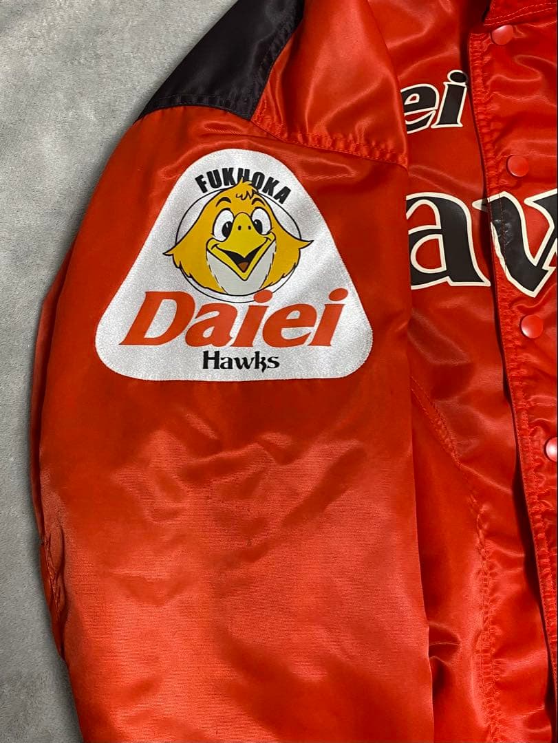 【希少】福岡ダイエーホークス　 スタジャン　L
