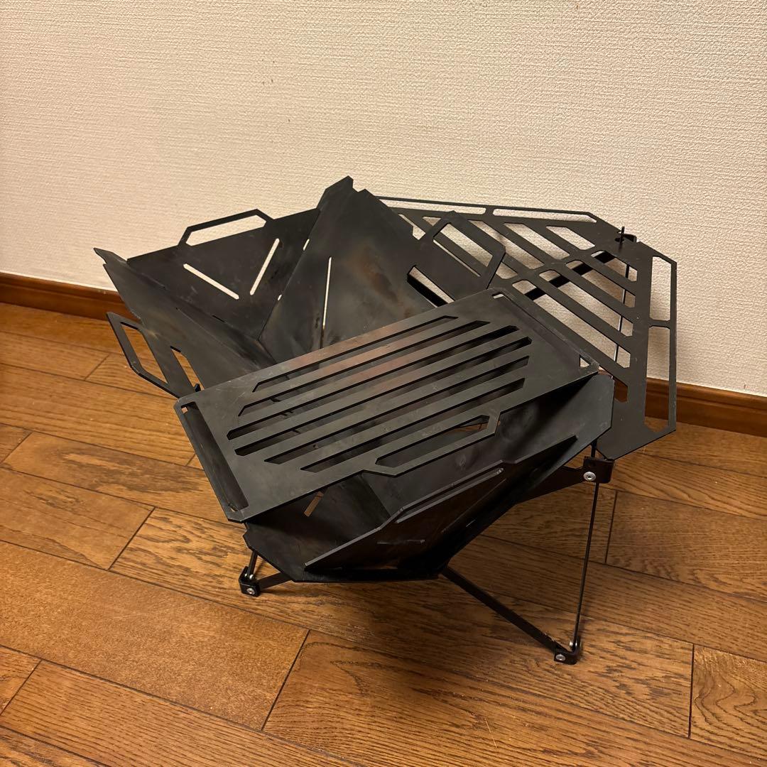 ネイチャートーンズ フュージョングリル焚き火台 ✨