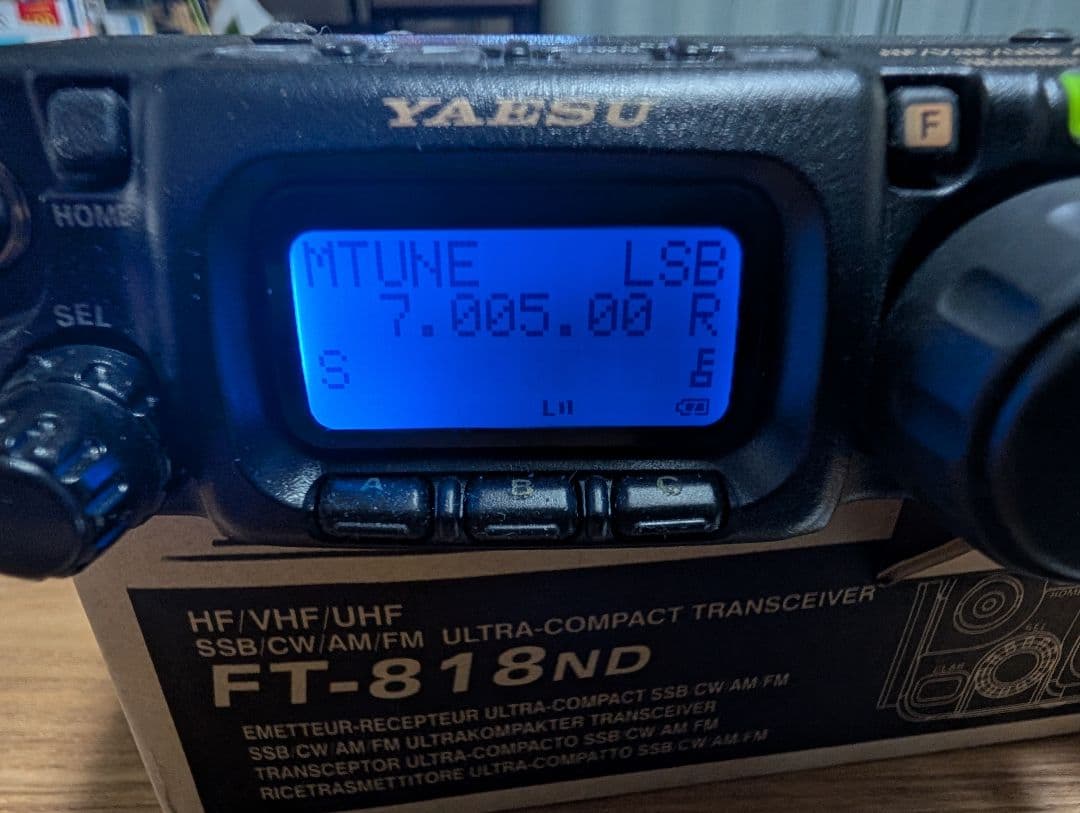 八重洲無線 FT-818ND 中古品