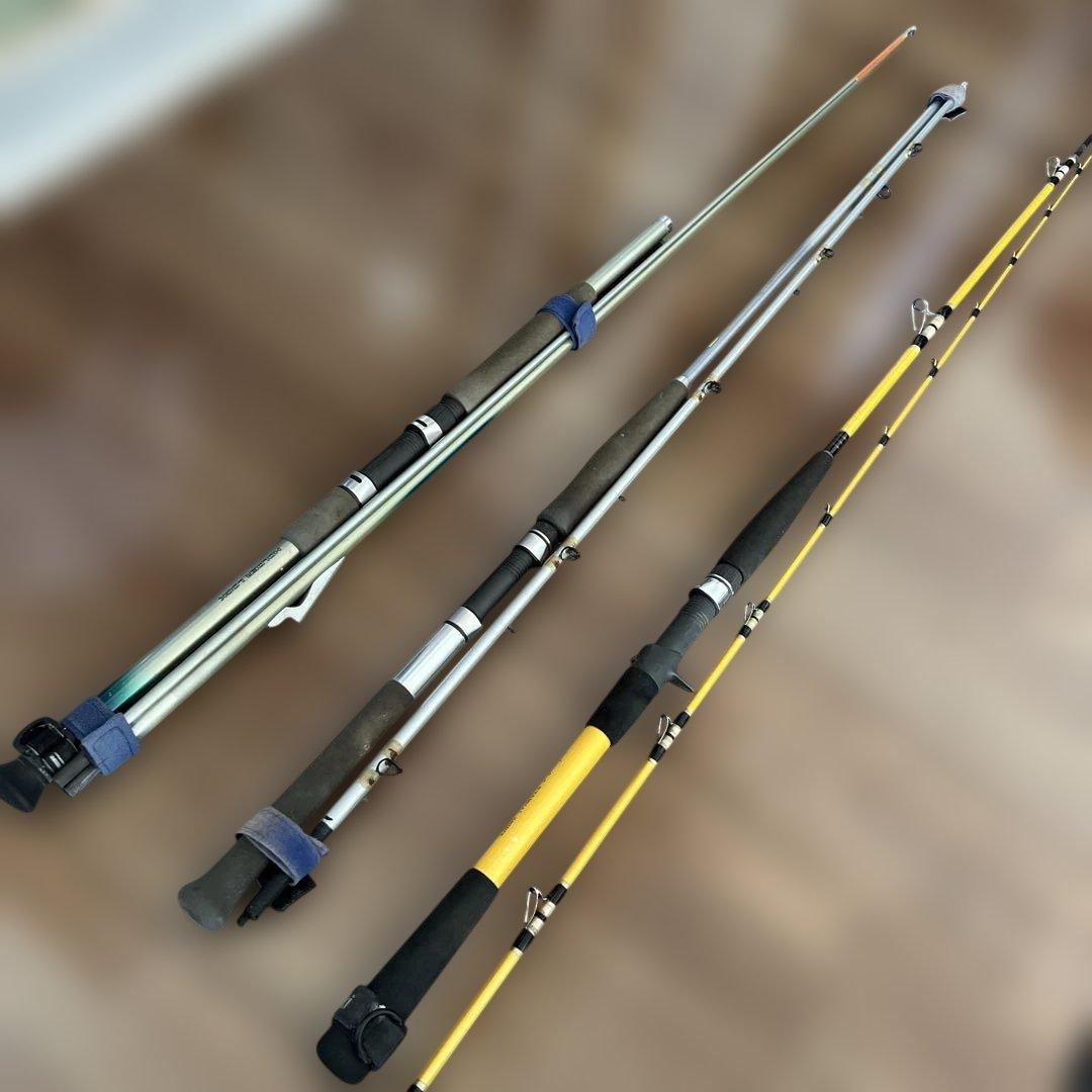 daiwa 真鯛釣り　ロッド　3本まとめ売り　船釣り