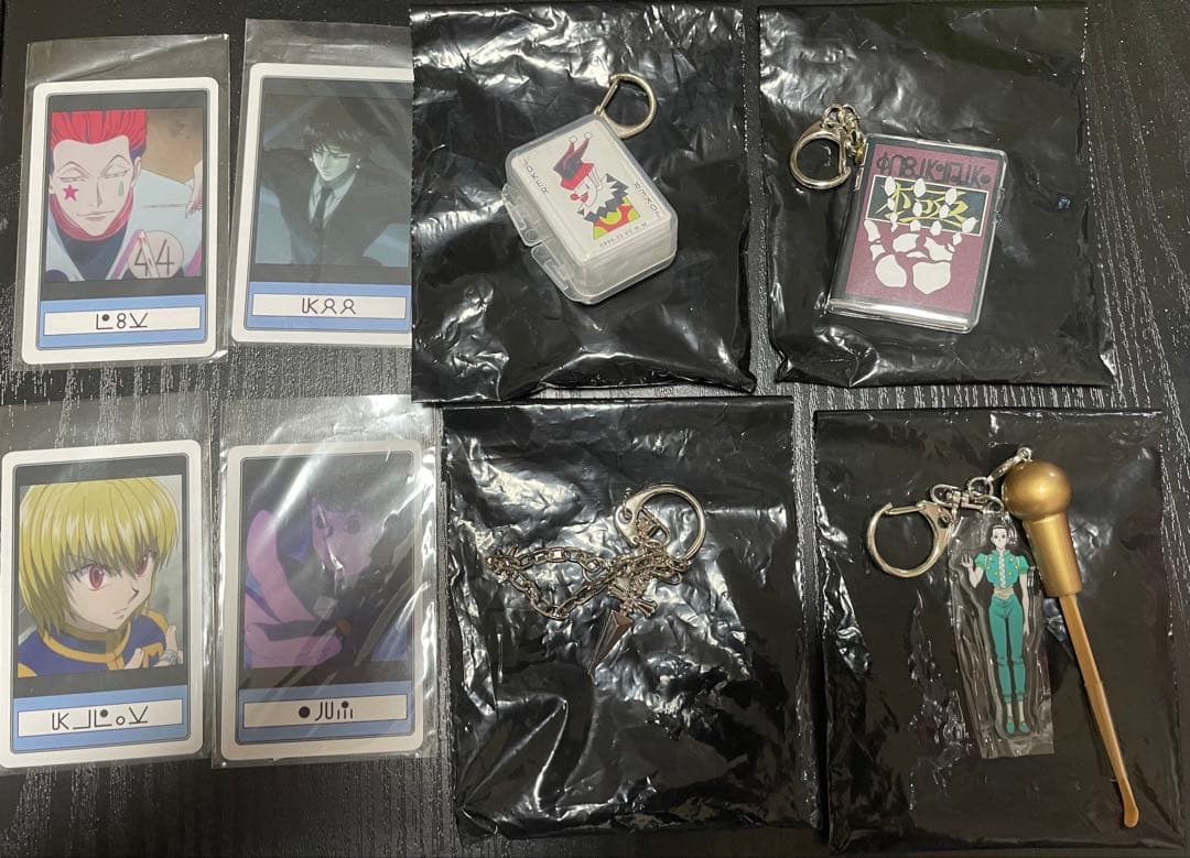 HUNTER × HUNTER クロロ ヒソカ クラピカ イルミ コレクブル
