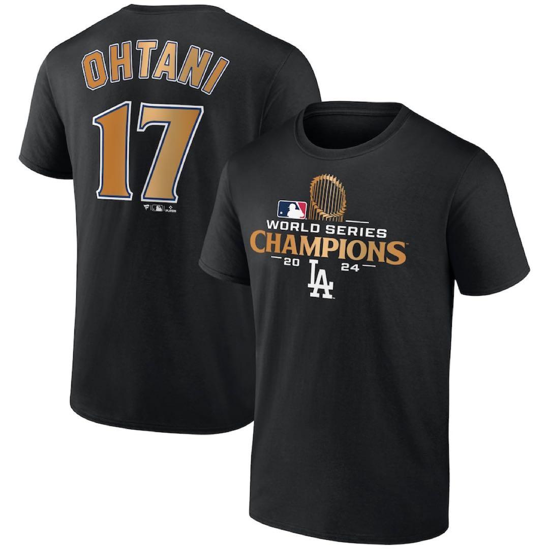 大谷翔平 ドジャース 2024年ワールドシリーズチャンピオン Tシャツ