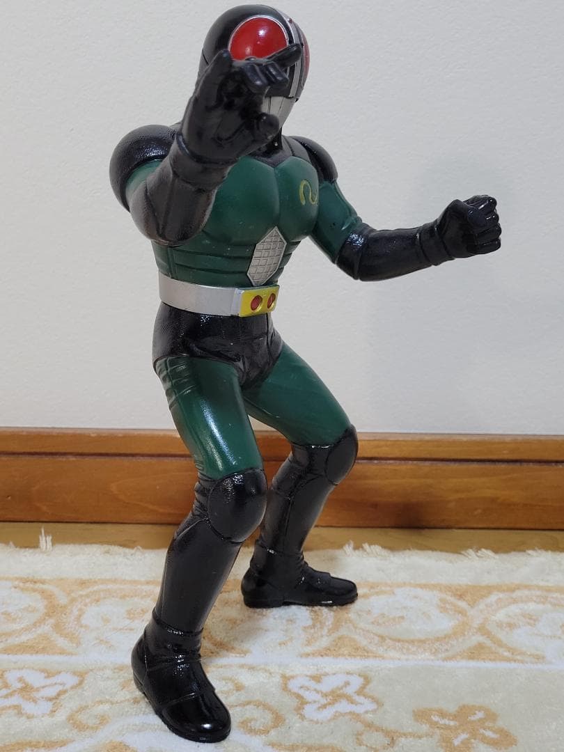 バンダイ 1992年日本製仮面ライダーブラックRX ソフビフィギュア